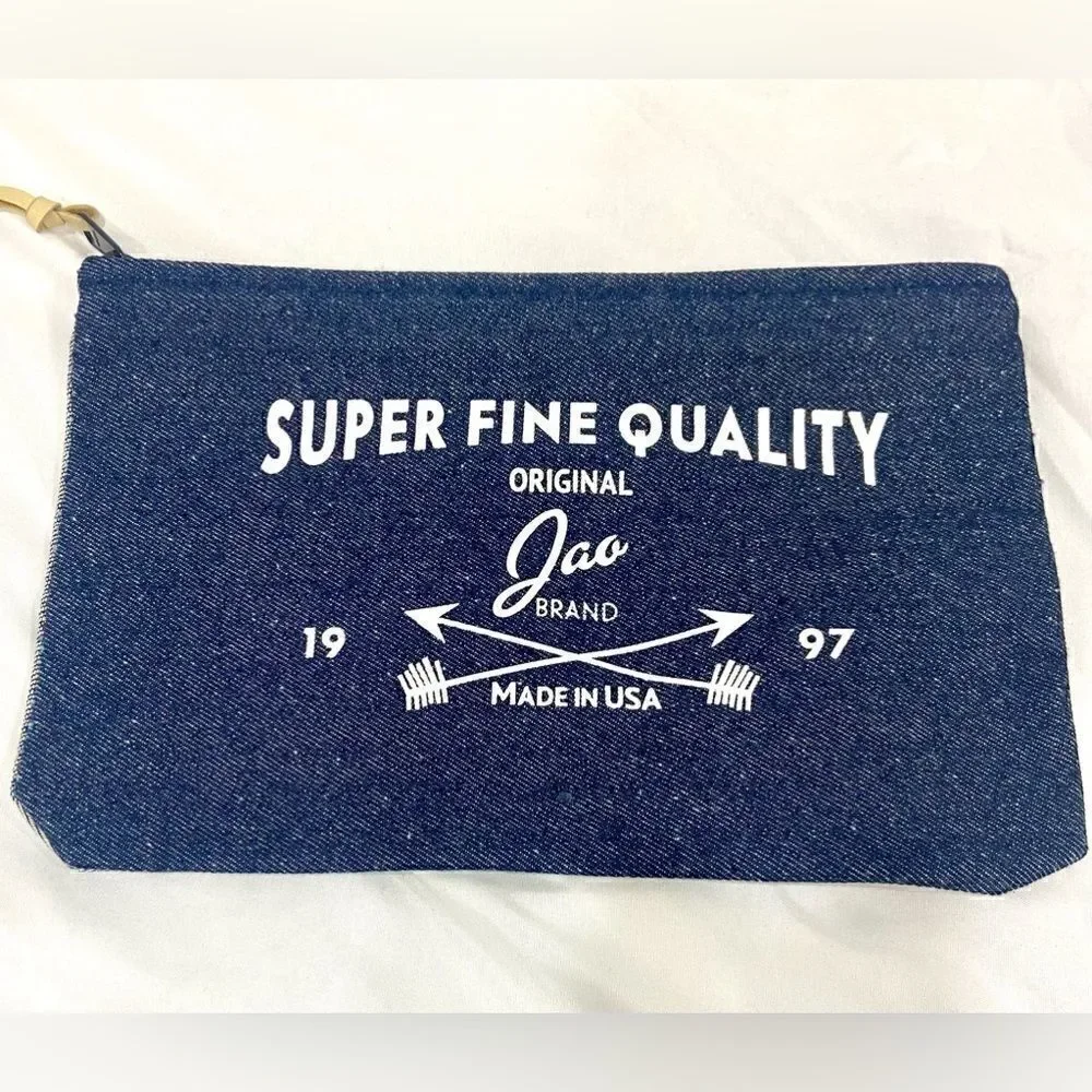 Jap Brand Cosmetic bag denim (3x$15)